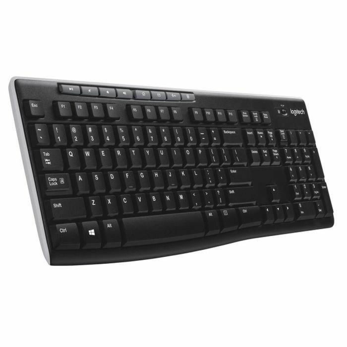 Logitech Teclado Inalámbrico K270 Francés, Resistente a Salpicaduras, 8 Teclas de Acceso Directo, Compatible con Windows 3 Logitech Teclado Inalámbrico K270 Francés, Resistente a Salpicaduras, 8 Teclas de Acceso Directo, Compatible con Windows 3