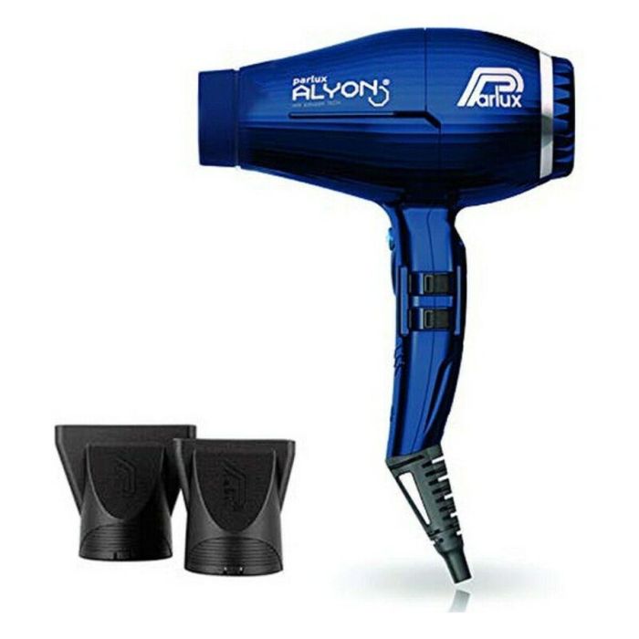 Parlux Secador de Pelo Profesional Alyon 2250W, 2 Velocidades y 4 Temperaturas, Golpe Frío, Motor Larga Duración, Azul Noche 1