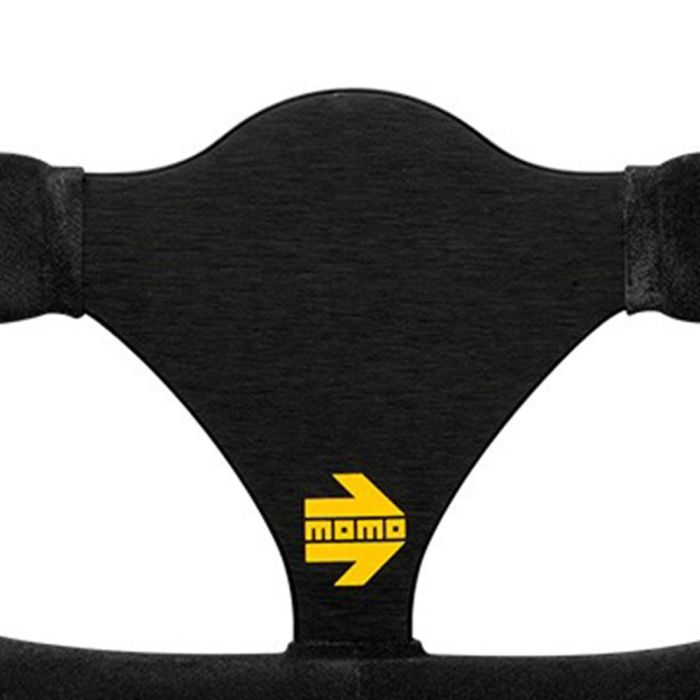 Momo 11150272921R Volante 290 mm Piel de Vuelta Negro Estilo Fórmula 2