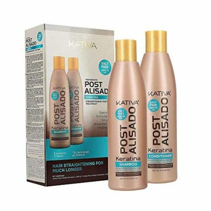 Kativa Kit Post Alisado X 2 Champú+Acond. 250 mL. Kativa