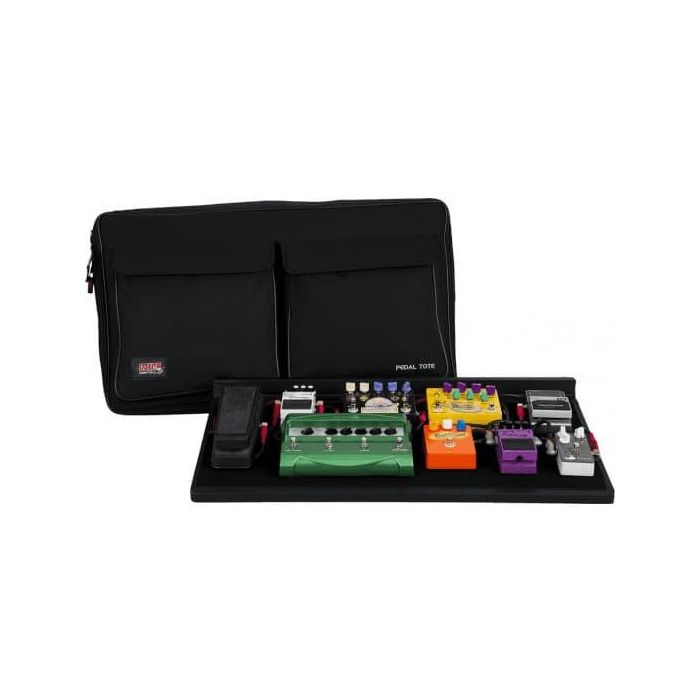 GATOR Base Pedalera con Funda de Nylon para Pedales Guitarra 762 x 419 x 64 cm