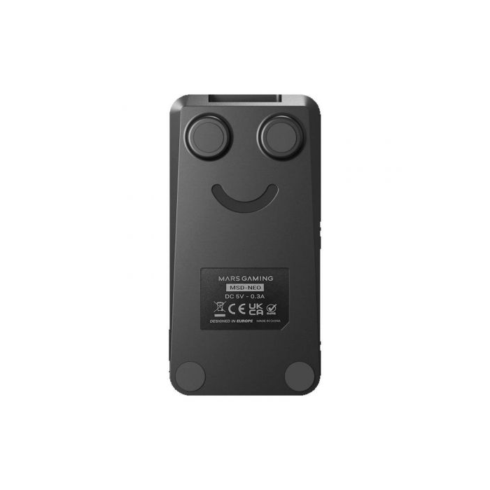 Control Deck Mars Gaming MSD-NEO/ 15 Teclas LCD/ 1 Rueda/ 2 Botones/ Negro 3
