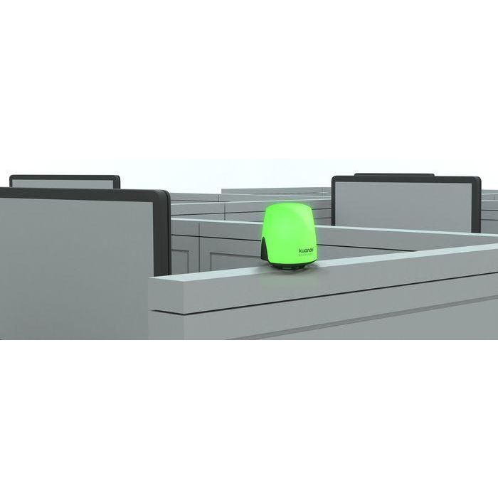 Kuando Busylight Omega LED con Altavoz Integrado y Alerta Visual, USB, Cable de 3m para Microsoft Lync/SfB, Cisco Jabber y Plataformas UC 2
