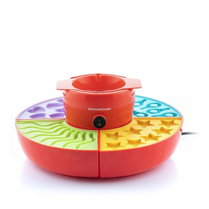 Máquina para Hacer Gominolas y Fondue de Chocolate 2 en 1 Yupot InnovaGoods 4 Máquina para Hacer Gominolas y Fondue de Chocolate 2 en 1 Yupot InnovaGoods 4