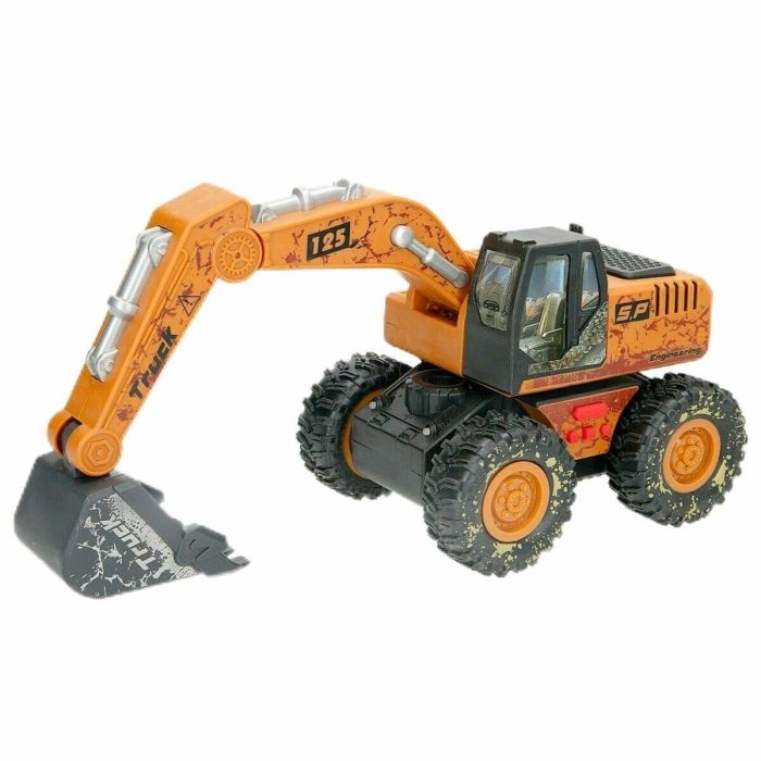 Excavadora Speed & Go Luz Sonido 26 x 15 x 12 cm (6 Unidades) Excavadora Speed & Go Luz Sonido 26 x 15 x 12 cm (6 Unidades)