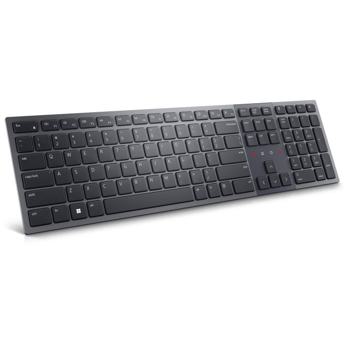 Dell Teclado KB900 Inalámbrico, Bluetooth 5.1 y 2.4 GHz, QWERTY Español, Retroiluminado, Grafito 1