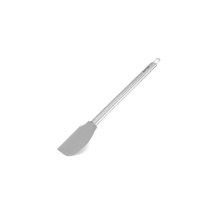 Espátula de Silicona con Mango de Acero Quttin (24 Unidades) 5 Espátula de Silicona con Mango de Acero Quttin (24 Unidades) 5
