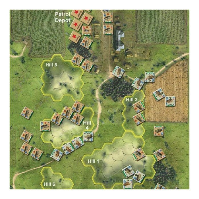Juego Mesa Conflict Of Heroes Storms 1 Juego Mesa Conflict Of Heroes Storms 1