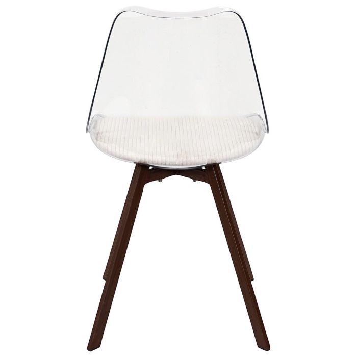 Silla Tra. Con Cojín Scott Beige Home Deco Factory 4