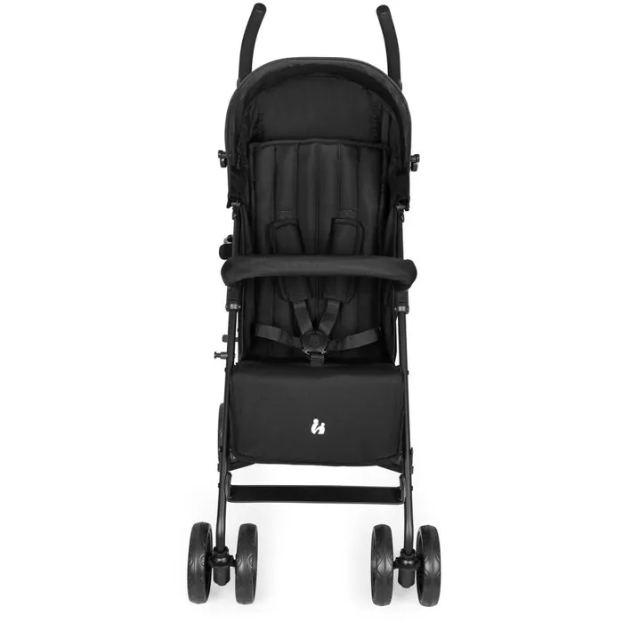 Hauck Cochecito de Bebé Plegable para Niños con 4 Ruedas, Negro - AABYJ60773