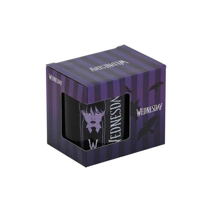 Karactermania Taza Miércoles Braid Cerámica 9,5x13x7,8 cm 4