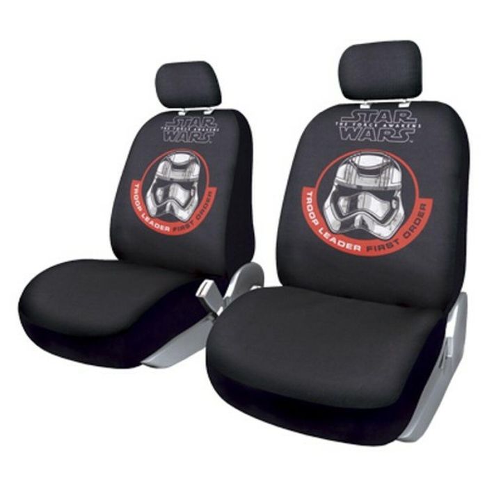 Fundas para Asientos de Coche Star Wars Stormtrooper Universal Delantero Negro 2 Unidades 0 Fundas para Asientos de Coche Star Wars Stormtrooper Universal Delantero Negro 2 Unidades 0