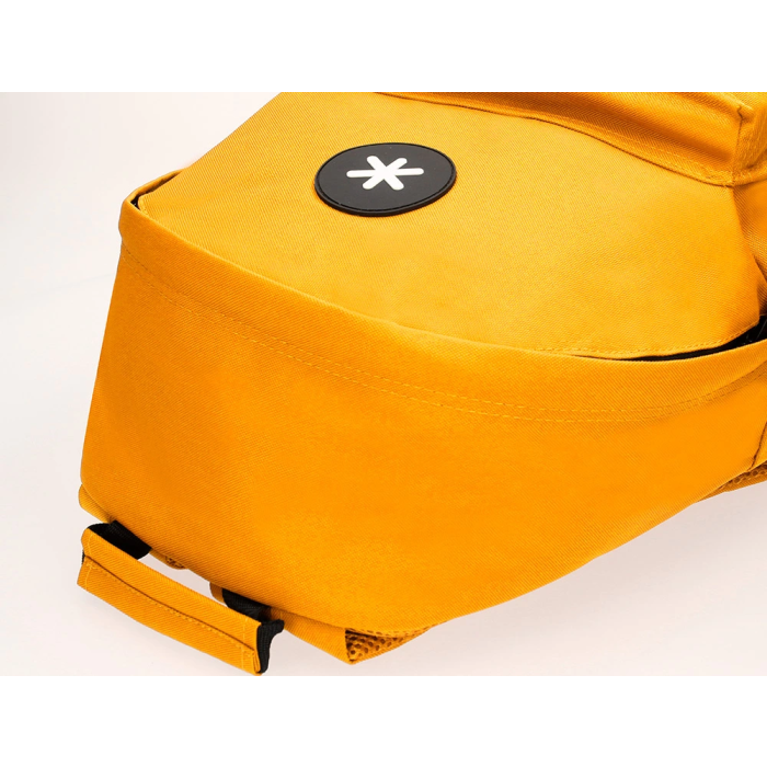 Antartik Mochila con Asa y Bolsillos con Cremallera Color Mostaza 310x160x410 mm 10