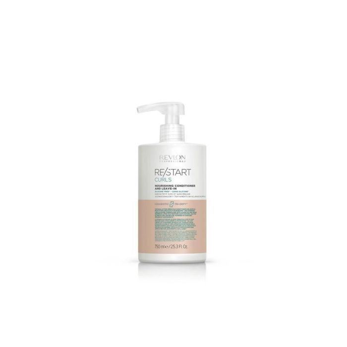 Revlon Restart Curls Acondicionador Nourishing 750ml - Hidratación y Definición para Cabello Rizado, Ondulado y Muy Rizado, Sin Silicona Revlon Restart Curls Acondicionador Nourishing 750ml - Hidratación y Definición para Cabello Rizado, Ondulado y Muy Rizado, Sin Silicona