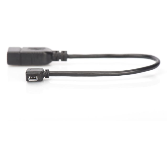 DIGITUS USB Adapter/Konverter.OTG.micro B/St-A/Bu.0.15m.sw 3 DIGITUS USB Adapter/Konverter.OTG.micro B/St-A/Bu.0.15m.sw 3