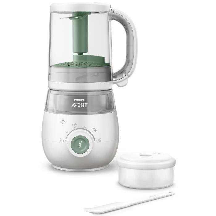 Philips Avent AVE8710103870876 Robot de cocina 4 en 1: cocina al vapor, mezcla, calienta y descongela. 2 Philips Avent AVE8710103870876 Robot de cocina 4 en 1: cocina al vapor, mezcla, calienta y descongela. 2