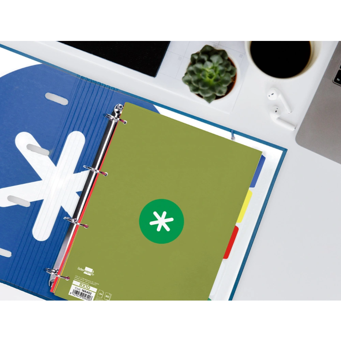 Antartik Recambio A4 80 Hojas 90gr Cuadro 5mm 4 Taladros Color Verde 8 Antartik Recambio A4 80 Hojas 90gr Cuadro 5mm 4 Taladros Color Verde 8