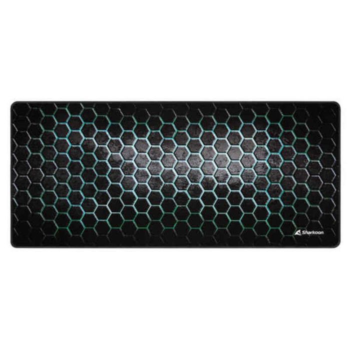 Sharkoon SKILLER SGP30 Alfombrilla de ratón para juegos XL, Superficie de Precisión, Base Antideslizante, Colores Negro y Verde Sharkoon SKILLER SGP30 Alfombrilla de ratón para juegos XL, Superficie de Precisión, Base Antideslizante, Colores Negro y Verde