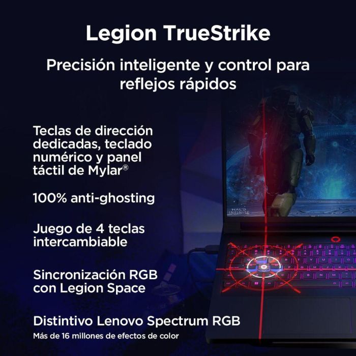 Laptop Lenovo 83F500C1SP 16" 64 GB RAM 2 TB SSD intel core ultra 9 275HX Qwerty Español 14 Laptop Lenovo 83F500C1SP 16" 64 GB RAM 2 TB SSD intel core ultra 9 275HX Qwerty Español 14