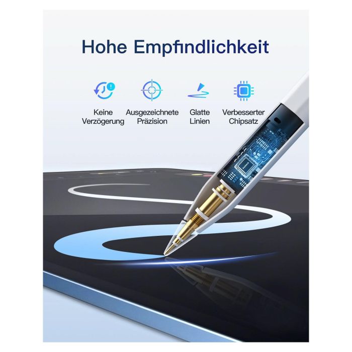 inateck Stylus Pen für iPad Pro/Mini/6-10 Eingabestift weiß 4 inateck Stylus Pen für iPad Pro/Mini/6-10 Eingabestift weiß 4