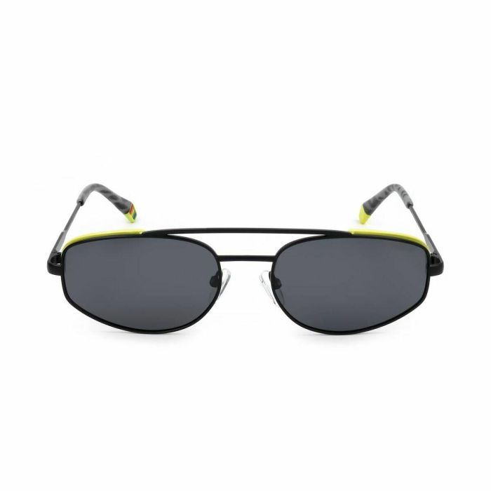 Polaroid 6130/S 08A Gafas de Sol Unisex Redondas - Montura Acero Inoxidable, 55 mm, Patillas 145 mm Polaroid 6130/S 08A Gafas de Sol Unisex Redondas - Montura Acero Inoxidable, 55 mm, Patillas 145 mm
