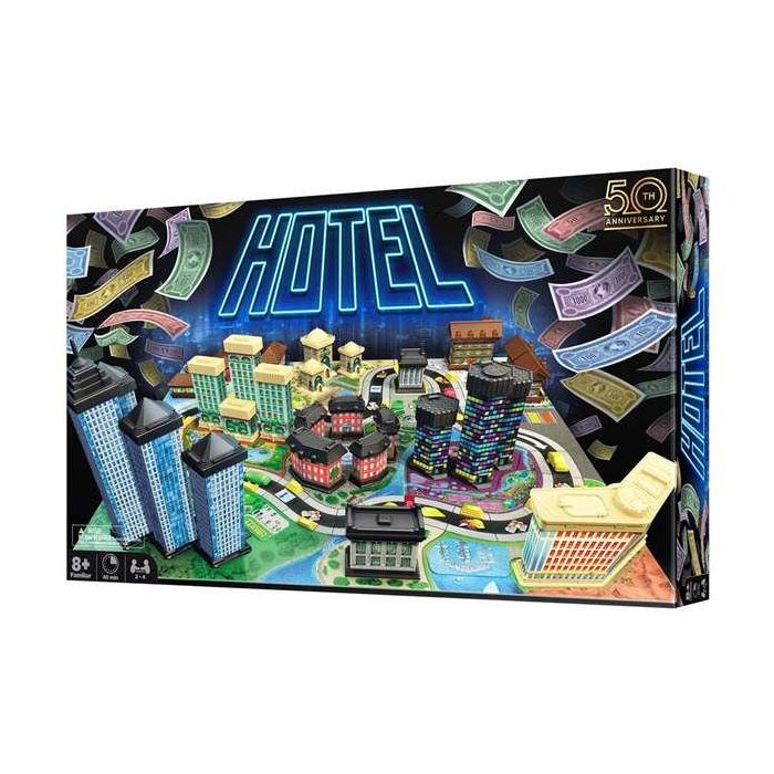 Ooba Games Juego de Mesa Hotel de Estrategia, Construcción y Gestión de Hoteles en Español para 2-4 Jugadores, Edad 8+ Años Ooba Games Juego de Mesa Hotel de Estrategia, Construcción y Gestión de Hoteles en Español para 2-4 Jugadores, Edad 8+ Años
