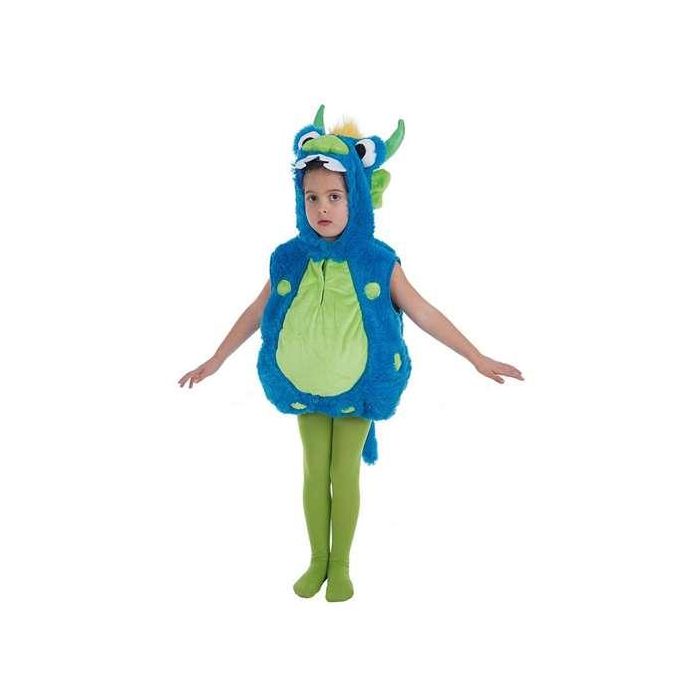 Creaciones Llopis Disfraz Infantil Monstruo Azul Talla 5-6 Años 1