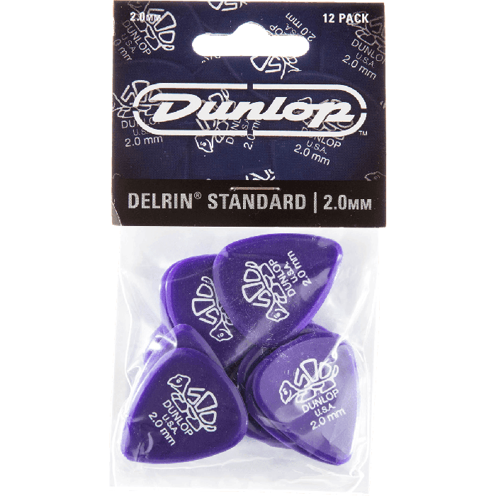 Pack 12 Púas Delrin Standard - 2,00Mm 5 Pack 12 Púas Delrin Standard - 2,00Mm 5