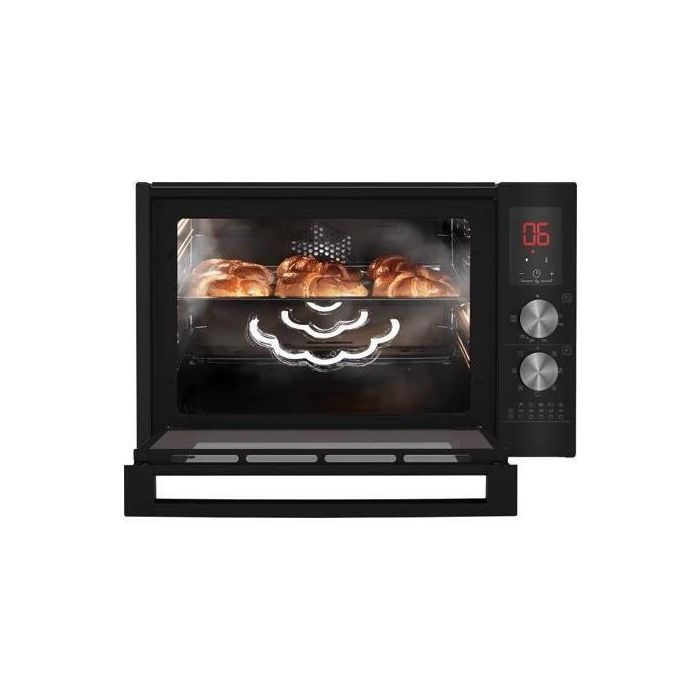 Mini horno - BEKO - BMF30QVB - 30 L - Multifunción - Calor agitado - Pantalla LED - 7 funciones - Negro 1 Mini horno - BEKO - BMF30QVB - 30 L - Multifunción - Calor agitado - Pantalla LED - 7 funciones - Negro 1