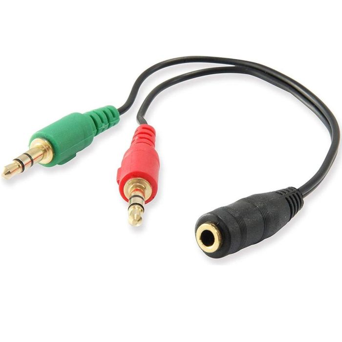 Cable Adaptador Audio Ewent Jack 3.5 mm Cable Adaptador Audio Ewent Jack 3.5 mm