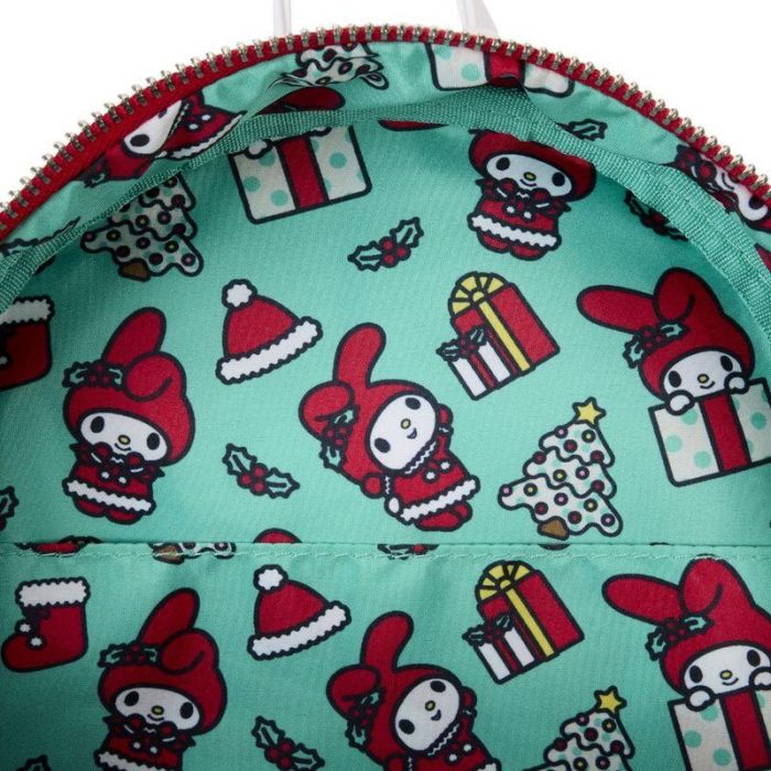 Mochila Winter My Melody Sanrio Loungefly 26cm 4