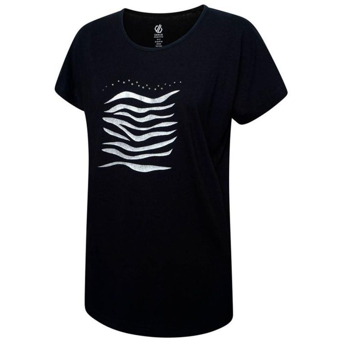 Camiseta de Manga Corta Mujer Dare 2b Emanation Negro 5 Camiseta de Manga Corta Mujer Dare 2b Emanation Negro 5