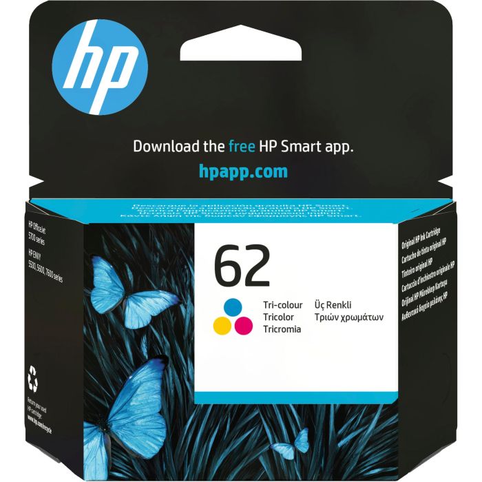 HP Nº62 Tinta Tricolor Compatible con HP Envy 5640