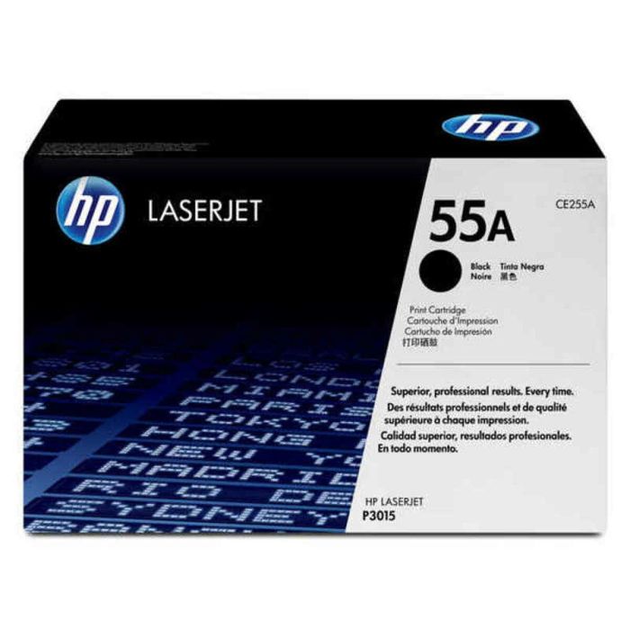 HP Toner CE255A Negro para impresoras series CE526A/CE528A HP Toner CE255A Negro para impresoras series CE526A/CE528A
