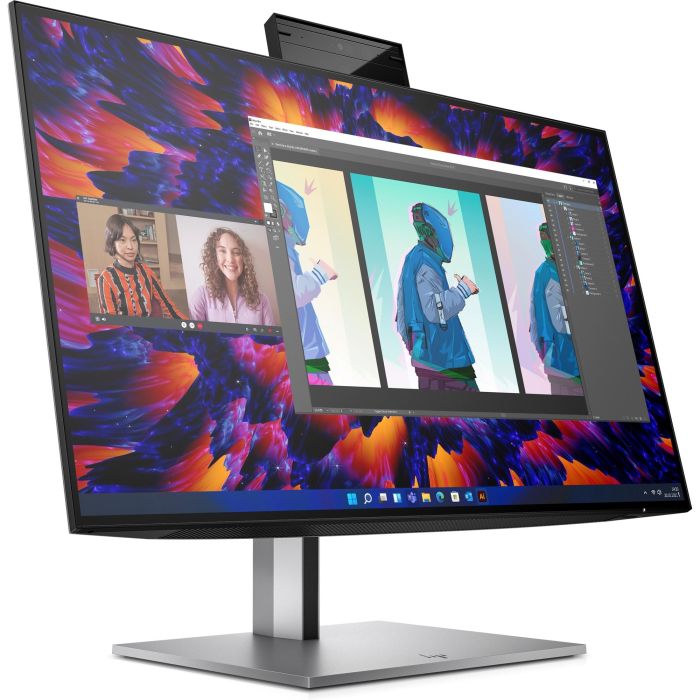 HP Z24m G3 Monitor 23.8" QHD (2560x1440) IPS 5ms, USB-C, HDMI, DisplayPort, Webcam, Altavoces, Plata 2 HP Z24m G3 Monitor 23.8" QHD (2560x1440) IPS 5ms, USB-C, HDMI, DisplayPort, Webcam, Altavoces, Plata 2