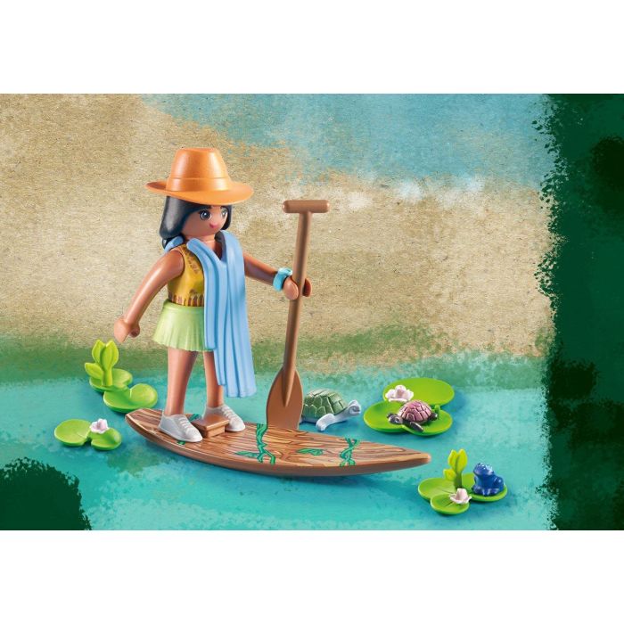 Playmobil 71143 Wiltopia Tour Remo Delfines de Río Set de Juego Flotante con 2 Tablas SUP, Caseta y Tarjeta Animal +4 Años 4 Playmobil 71143 Wiltopia Tour Remo Delfines de Río Set de Juego Flotante con 2 Tablas SUP, Caseta y Tarjeta Animal +4 Años 4