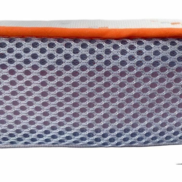 Dodo DOD3307419682443 Cubrecolchón Ergo Látex para Cama 140x190 cm con Funda 100% Poliéster Stretch Desenfundable 1