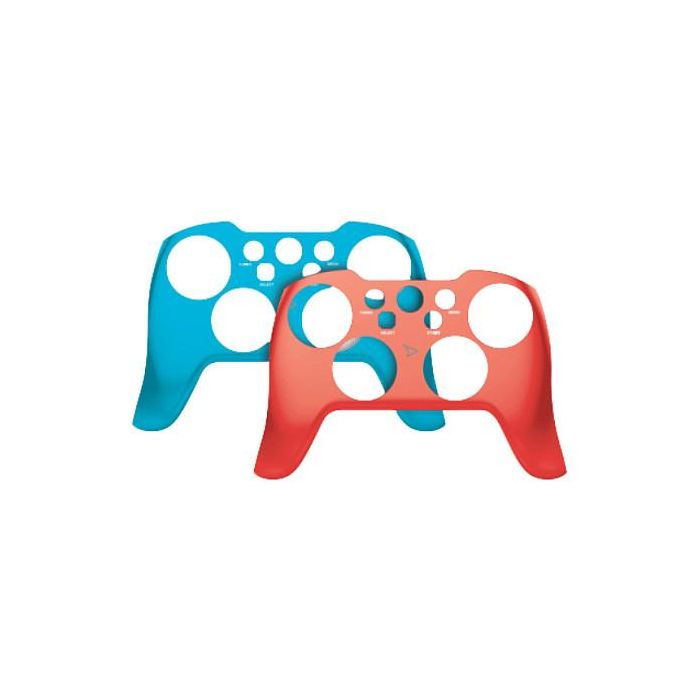 Steelplay JVASWI00065 Controlador Inalámbrico Programable para Nintendo Switch, PC, Android con 2 Fundas, Analógico, Negro/Azul/Rojo 4 Steelplay JVASWI00065 Controlador Inalámbrico Programable para Nintendo Switch, PC, Android con 2 Fundas, Analógico, Negro/Azul/Rojo 4