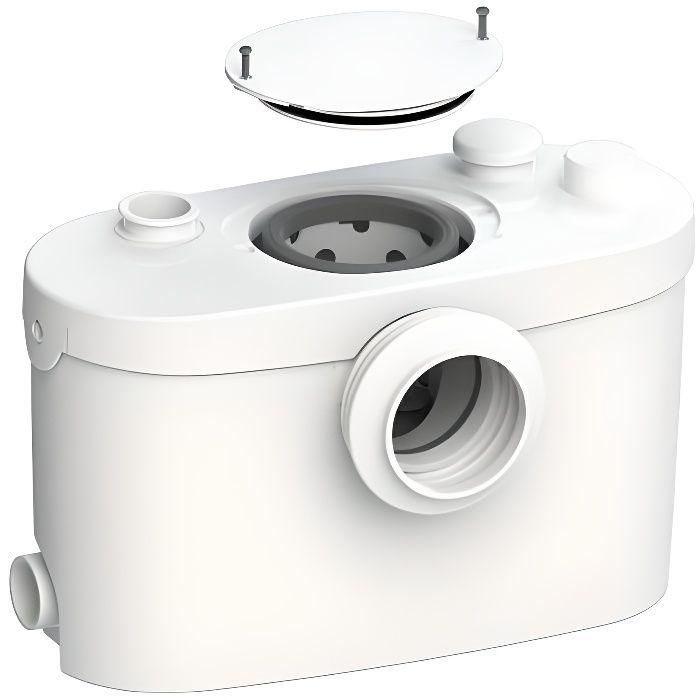 SFA SANIPRO XR UP - Trituradora de inodoro silencioso, multipuerto para baño completo con conexión a lavabo, ducha y bidé SFA SANIPRO XR UP - Trituradora de inodoro silencioso, multipuerto para baño completo con conexión a lavabo, ducha y bidé