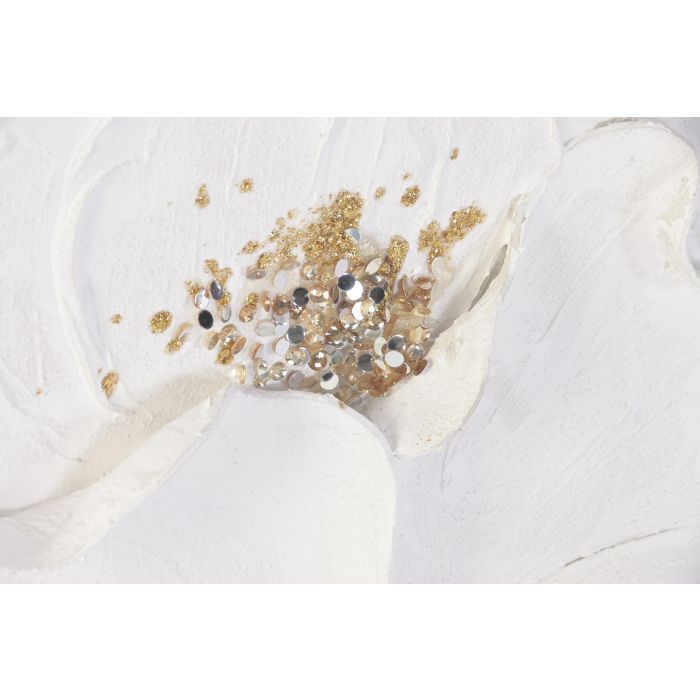 DKD Home Decor Cuadro Shabby Blanco Beige 5 x 82 x 82 cm (2 Unidades) DKD Home Decor Cuadro Shabby Blanco Beige 5 x 82 x 82 cm (2 Unidades)