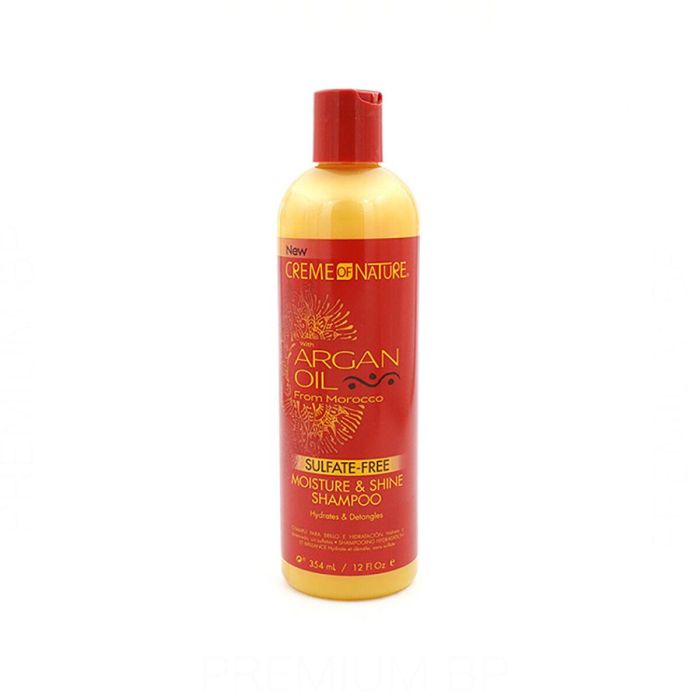 Creme Of Nature Argan Oil Moisture & Shine Shampoo - Hidrata y da brillo, 354ml