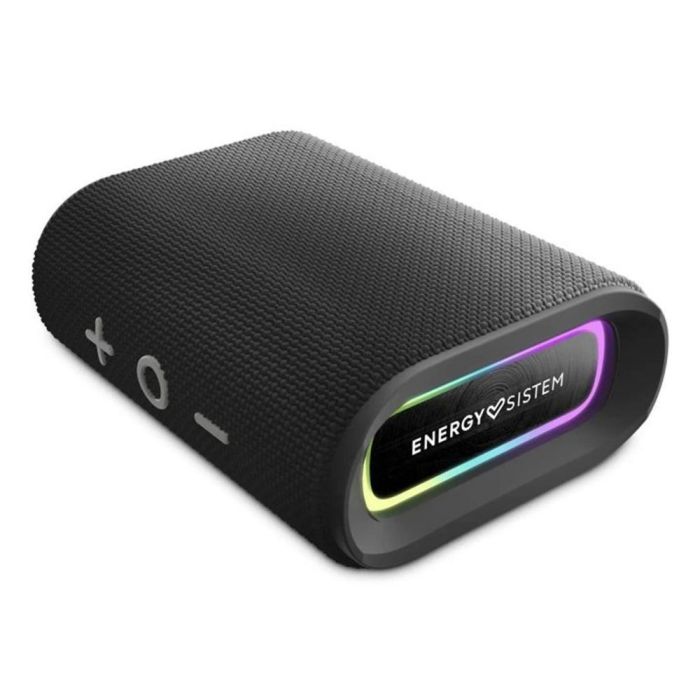 Energy Sistem Altavoz Streetplay Negro 8W Bluetooth 12h Autonomía IPX6 Plástico Reciclado 1