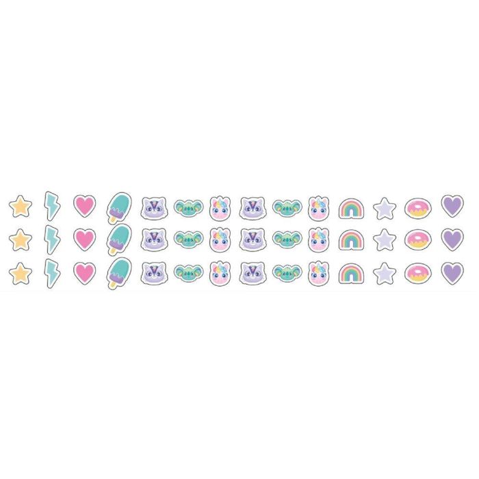 Kids Licensing Kl11659 Set Maquillaje Sweet Dreams Candy Store para Niñas +3 años con 2 Esmaltes, 4 Sombras y Pegatinas 2 Kids Licensing Kl11659 Set Maquillaje Sweet Dreams Candy Store para Niñas +3 años con 2 Esmaltes, 4 Sombras y Pegatinas 2