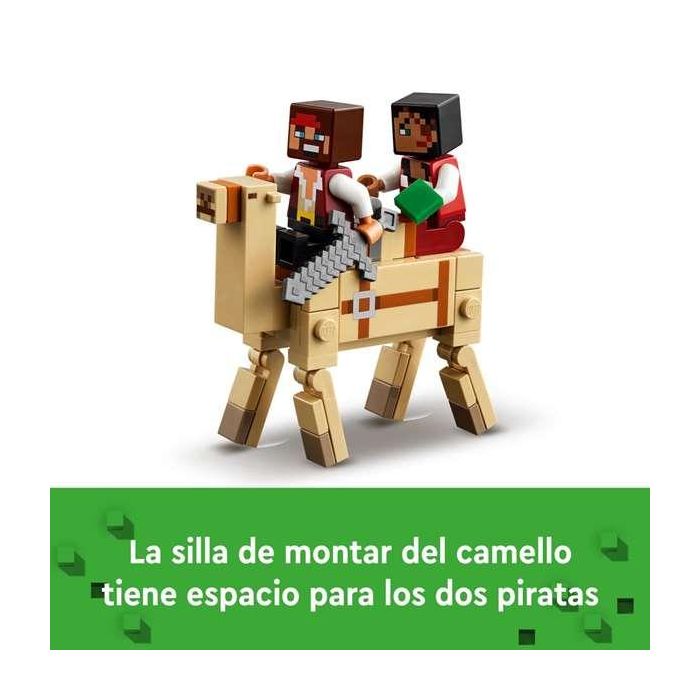 Juego de construccion el viaje en el barco pirata lego minecraft 5 Juego de construccion el viaje en el barco pirata lego minecraft 5