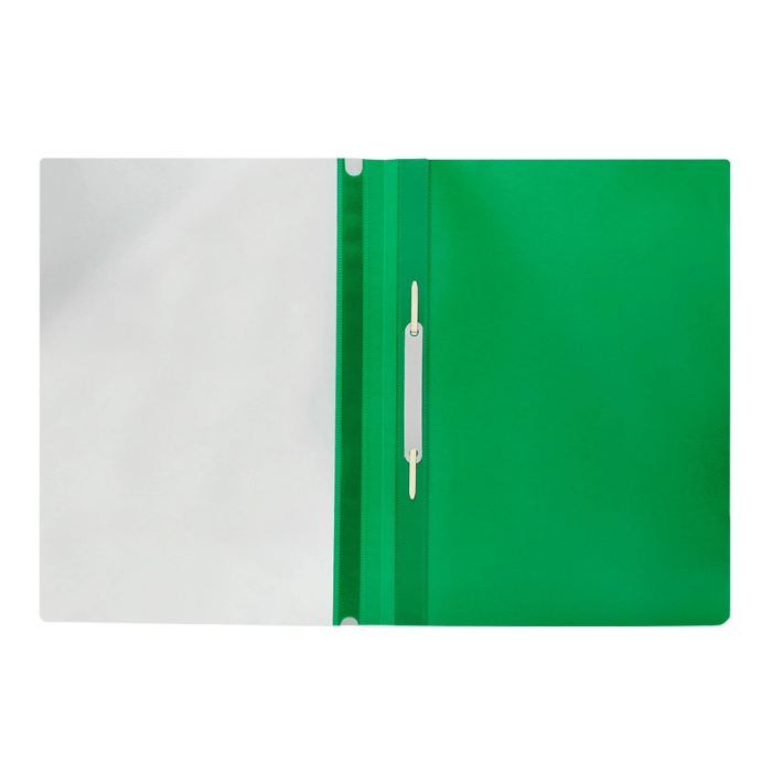 Q-connect Carpeta dossier fastener plástico DIN A4 verde 9