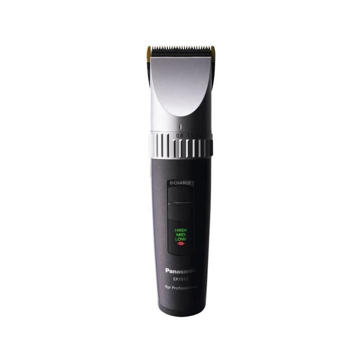 PANASONIC ER1512 - Cortapelos X-Taper Blade - Cortapelos profesional - Autonomía hasta 70 minutos - Motor rotativo 1 PANASONIC ER1512 - Cortapelos X-Taper Blade - Cortapelos profesional - Autonomía hasta 70 minutos - Motor rotativo 1