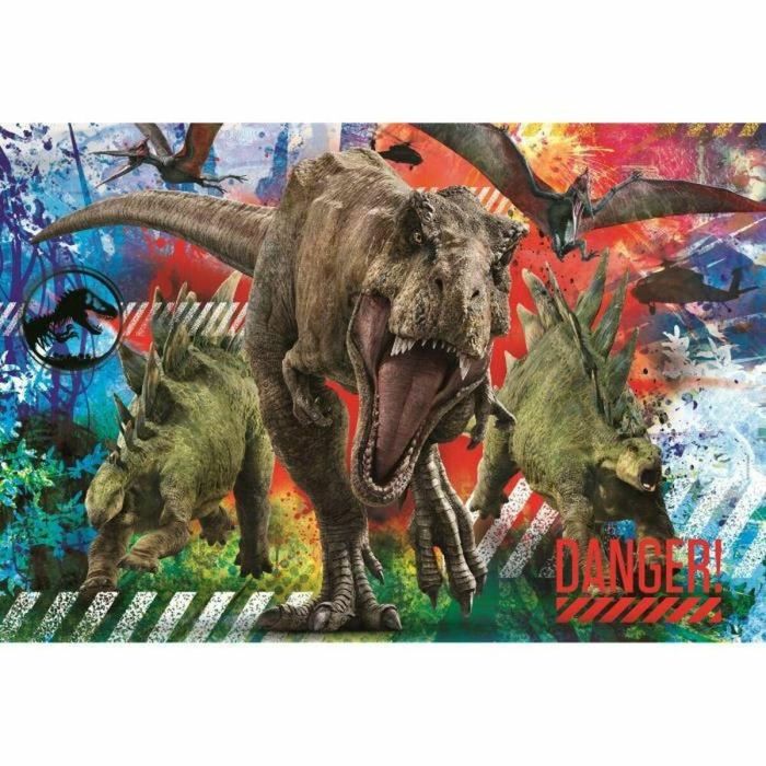 Clementoni 26456 Puzzle SuperColor 60 piezas Maxi Jurassic World 68x48cm 2 Clementoni 26456 Puzzle SuperColor 60 piezas Maxi Jurassic World 68x48cm 2