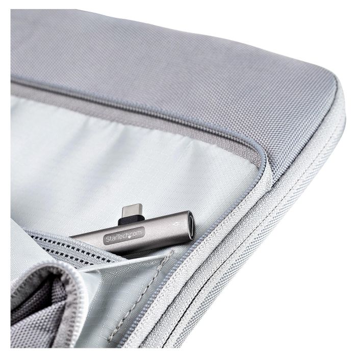 Adaptador USB C a Jack 3.5 mm Startech CDP235APDM Plata 6