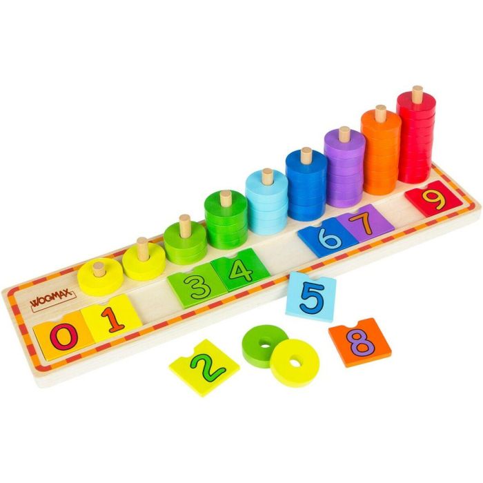 Juego Educación Infantil Woomax Números 56 Piezas 4 Unidades 43 x 11 x 11 cm 3