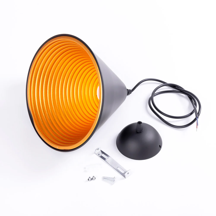 Lámpara Colgante Julianna Estilo Nórdico de Aluminio con Cable Regulable SKD-P026-B 6